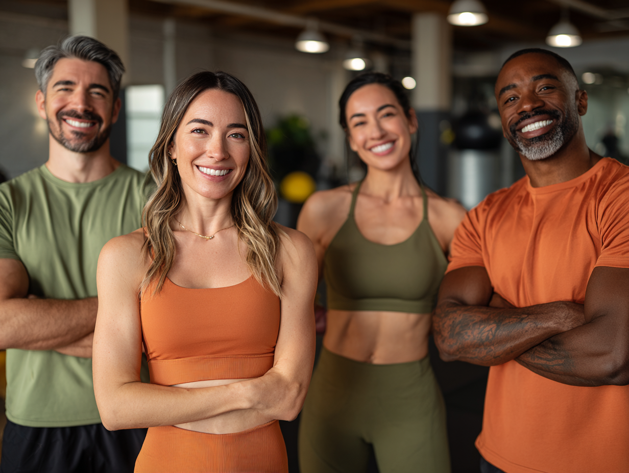 Динамічна демонстрація різних вправ та активностей